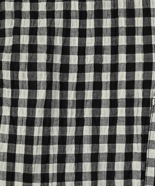 A BOND（アボンド）の「ギンガムシャーリングワンピース（kids/S～LL）（ワンピース・キッズ・イエロー/ピンク/ブラック・S/M/L/LL）」の17枚目の写真