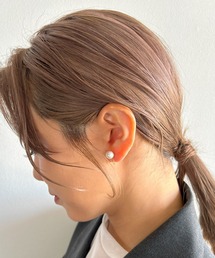 【3サイズ】 ビッグパールイヤリング