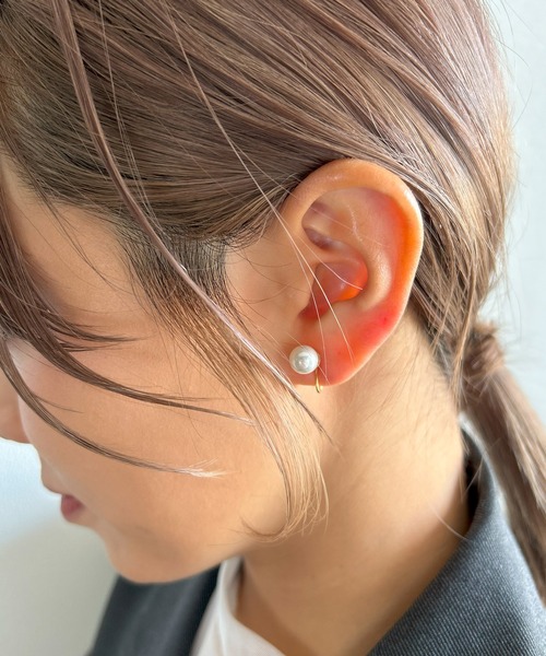 Kotoe(コトエ)の「【3サイズ】 ビッグパールイヤリング(イヤリング・レディース・ホワイト系その他/ホワイト系その他2/ホワイト・FREE)」の9枚目の写真