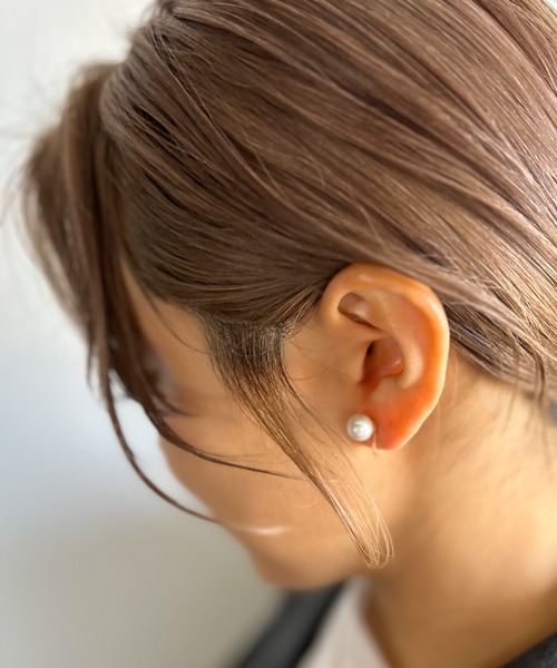 Kotoe(コトエ)の「【3サイズ】 ビッグパールイヤリング(イヤリング・レディース・ホワイト系その他/ホワイト系その他2/ホワイト・FREE)」の10枚目の写真