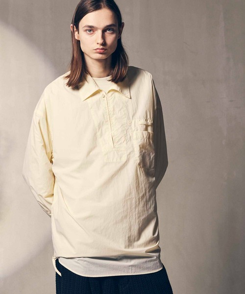 MAISON SPECIAL メゾンスペシャル　タフタペプラムTシャツ Taffeta Peplum T-shirt/タフタペプラムTシャツ【MAISON SPECIAL