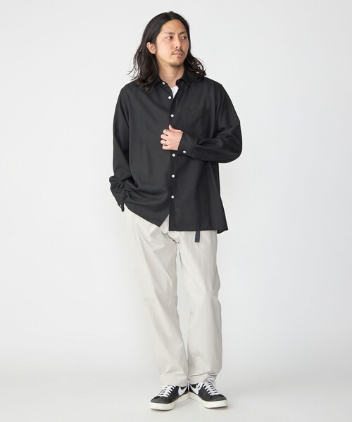 Gramicci(グラミチ)の「【SHIPS別注】GRAMiCCi: 〈接触冷感・撥水・UVカット〉4WAYストレッチ マットナイロン テーパード NN パンツ(その他パンツ・メンズ・ブラック/ネイビー/ライトグレー・MEDIUM/X-LARGE/SMALL/LARGE)」の18枚目の写真