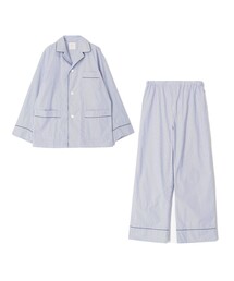 TOMORROWLAND HOME（トゥモローランドホーム）の「コットンブロードストライプ パジャマ（ウィメンズ）（ルームウェア/パジャマ）」