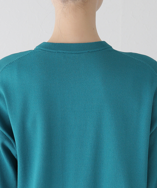 La TOTALITE(ラトータリテ)の「【TORRAZZO DONNA/トラッゾドンナ】shell bijou cardigan(カーディガン/ボレロ・レディース・ネイビー/ブルー系その他/ピンク・FREE)」の18枚目の写真