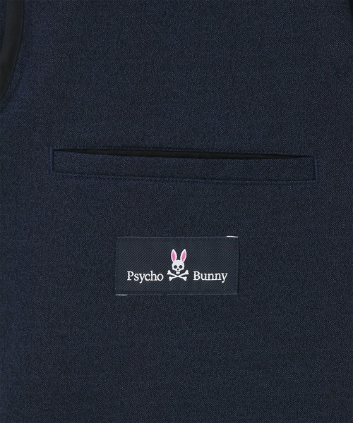 Psycho Bunny(サイコバニー)の「36G ハイゲージ セットアップ ジャケット(テーラードジャケット・メンズ・ネイビー/ダークグレー・LL/LARGE/MEDIUM/SMALL)」の17枚目の写真