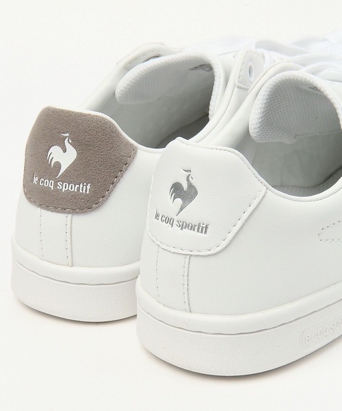 le coq sportif(ルコックスポルティフ)の「WEB限定/ルコックラローラン軽量スニーカー/110633(スニーカー・レディース・ホワイト×シルバー/ホワイト×グレー/ブラック・LARGE/MEDIUM)」の11枚目の写真