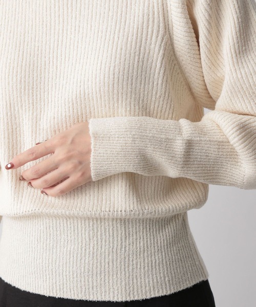 LOWRYS FARM（ローリーズファーム）の「ストラップスクエアニットプル