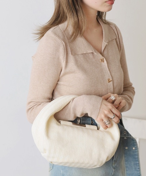 gu_de(グッド)の「gu_de/グッド Boh Bag ハンドバッグ(ハンドバッグ・レディース・ナチュラル・ONE SIZE)」の9枚目の写真