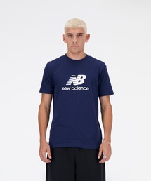 New Balance Stacked Logo ショートスリーブTシャツ