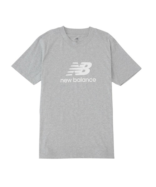 NEW BALANCE(ニューバランス)の「New Balance Stacked Logo ショートスリーブTシャツ(Tシャツ/カットソー・メンズ・ブラック/ネイビー/ホワイト/ライトグレー/レッド・SMALL/MEDIUM/LARGE/X-LARGE/XX-LARGE/XXX-LARGE)」の15枚目の写真