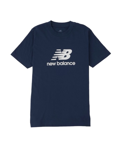 NEW BALANCE(ニューバランス)の「New Balance Stacked Logo ショートスリーブTシャツ(Tシャツ/カットソー・メンズ・ブラック/ネイビー/ホワイト/ライトグレー/レッド・SMALL/MEDIUM/LARGE/X-LARGE/XX-LARGE/XXX-LARGE)」の19枚目の写真
