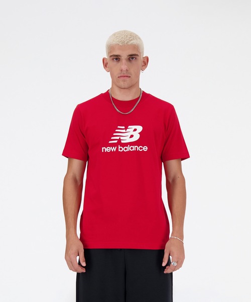 New Balance Stacked Logo ショートスリーブTシャツ（Tシャツ