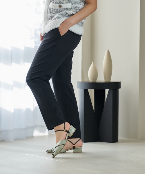 carino(カリーノ)の「メッシュバックストラップパンプス(サンダル・レディース・ブラック/シルバー/グレー・S/M/L/LL)」の7枚目の写真