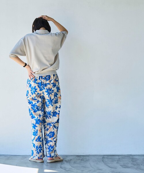 coen（コーエン）の「サラコ5分袖ポロサマーニット（ニット/セーター・レディース・ブラック/グレー/モカ・M/L）」の16枚目の写真