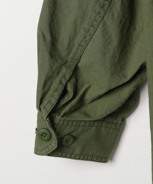BAYFLOW（ベイフロー）の「2WAYミリタリージャケット（ミリタリージャケット・レディース・カーキ・MEDIUM/SMALL）」の15枚目の写真
