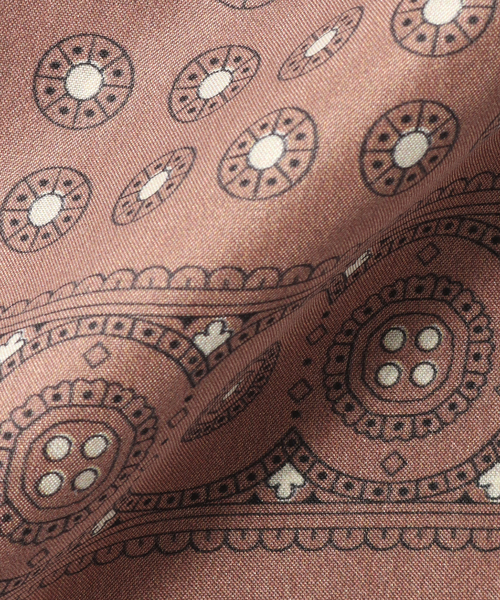 Fratelli Luigi（フラテッリルイージ）の「【Fratelli Luigi / フラテッリ ルイージ】Paisley Like Dot Scarf（バンダナ/スカーフ・メンズ・ネイビー/ピンク・FREE）」の9枚目の写真