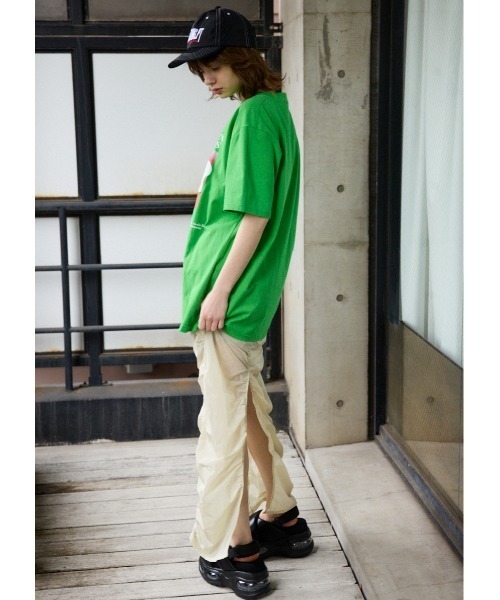 SLY（スライ）の「【2サイズ展開】I LINE GATHER SK アイライン ギャザー スカート（スカート・レディース・アイボリー/ブラック/ライトピンク・1/2）」の14枚目の写真