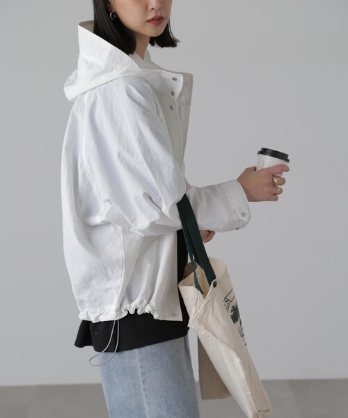 FREE'S MART（フリーズマート）の「グログランドルマンマウンテンパーカー（マウンテンパーカー・レディース・ベージュ/ホワイト・FREE）」の3枚目の写真