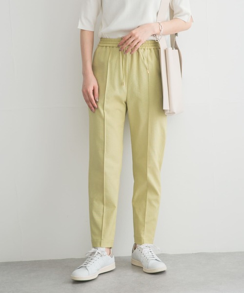 URBAN RESEARCH ROSSO WOMEN（アーバンリサーチ　ロッソ）の「ウォッシャブルイージーテーパードパンツ（その他パンツ・レディース・ブラック/グレー系その他/イエロー系その他・FREE）」の11枚目の写真