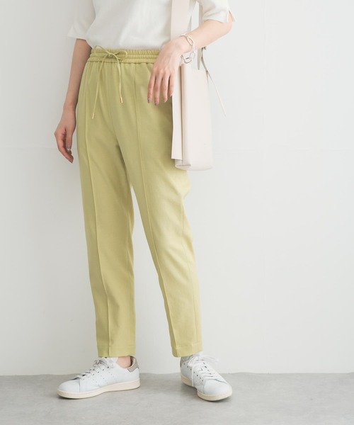 URBAN RESEARCH ROSSO WOMEN（アーバンリサーチ　ロッソ）の「ウォッシャブルイージーテーパードパンツ（その他パンツ・レディース・ブラック/グレー系その他/イエロー系その他・FREE）」の12枚目の写真