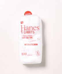 【HANES/ヘインズ】 JAPAN FIT for HER スリーブレスTシャツ