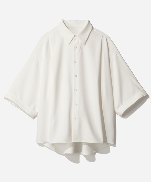 HARE（ハレ）の「【SET UP対応】DABOルーズシャツSS(HARE)（シャツ/ブラウス・メンズ・ホワイト/パープル/ブラック/グリーン・SMALL/MEDIUM）」の2枚目の写真