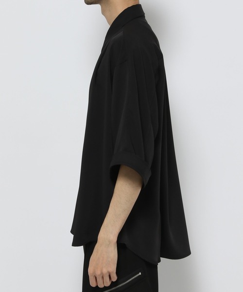 HARE（ハレ）の「【SET UP対応】DABOルーズシャツSS(HARE)（シャツ/ブラウス・メンズ・ホワイト/パープル/ブラック/グリーン・SMALL/MEDIUM）」の18枚目の写真