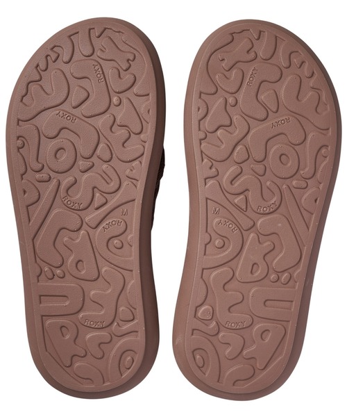 ROXY（ロキシー）の「RAD WEEKEND PILE/ロキシーボリュームソールトングサンダル（サンダル・レディース・ミント/オレンジ/ブラウン・SMALL/MEDIUM/LARGE）」の5枚目の写真