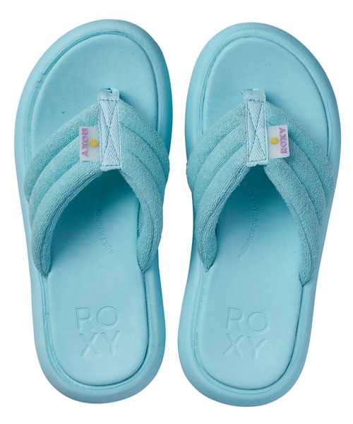 ROXY（ロキシー）の「RAD WEEKEND PILE/ロキシーボリュームソールトングサンダル（サンダル・レディース・ミント/オレンジ/ブラウン・SMALL/MEDIUM/LARGE）」の7枚目の写真