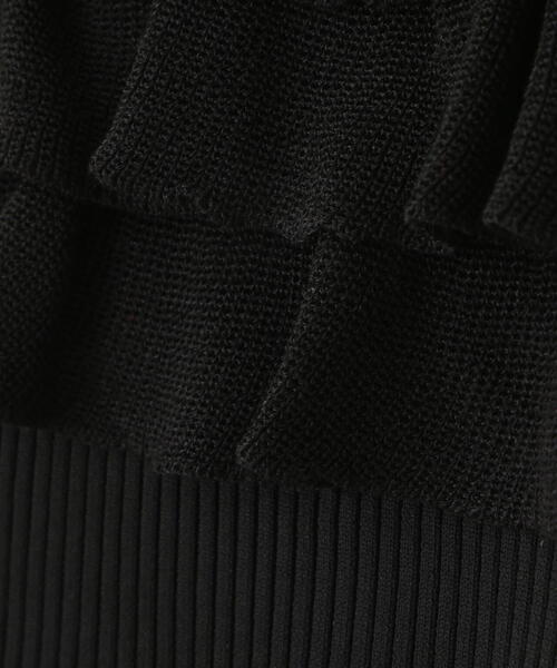 N.（N. Natural Beauty Basic）（エヌエヌナチュラルビューティーベーシック）の「◆フリルビスチェトップ（ベスト・レディース・ブラック/レッド・MEDIUM）」の15枚目の写真