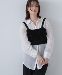 N.（N. Natural Beauty Basic） | ◆フリルビスチェトップ(ベスト)