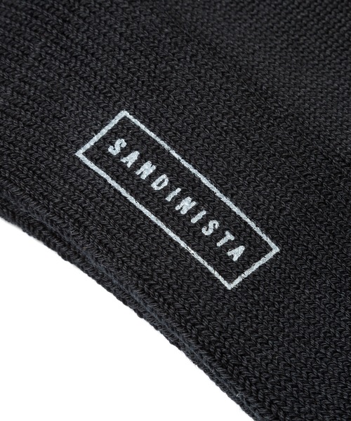 DAILY STANDARD by SANDINISTA（デイリースタンダードバイサンディニスタ）の「Daily Organic Cotton Socks / オーガニックコットンリブソックス（ソックス/靴下・メンズ・ホワイト/ブラック・FREE）」の6枚目の写真