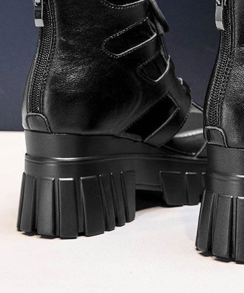 Miniministore(ミニミニストア)の「厚底グラディエーターサンダル レディース(サンダル・レディース・ブラック・24.0cm/23.5cm/23.0cm/22.5cm/24.5cm)」の7枚目の写真