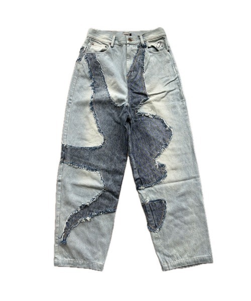 WANNA（ワナ）の「ワナ [WANNA] - バギー デニムパンツ インディゴ