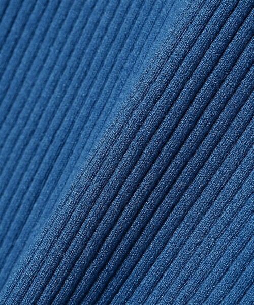 Ray BEAMS（レイビームス）の「14G リブ タートル ニット（ニット/セーター・レディース・ブラック/ピンク/ブルー/オフホワイト/イエロー/レッド・ONE SIZE）」の18枚目の写真