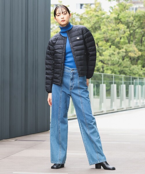 Ray BEAMS（レイビームス）の「14G リブ タートル ニット（ニット/セーター・レディース・ブラック/ピンク/ブルー/オフホワイト/イエロー/レッド・ONE SIZE）」の10枚目の写真