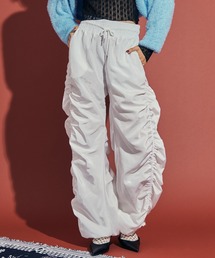Side Ruffle Design Pants / サイドフリルデザインパンツ【uyu./ウユ】