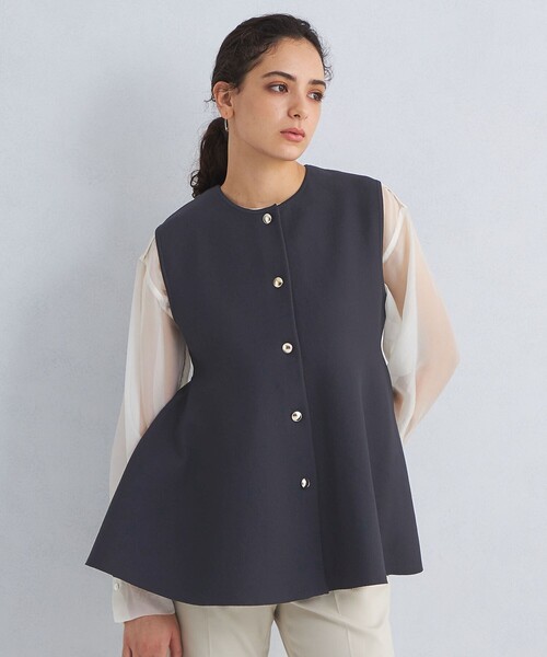green label relaxing プルオーバーベスト◇未使用品 green label relaxing（グリーンレーベルリラクシング）の