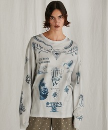 PRANK PROJECT | 【24AUTUMN PRE ORDER】TATOOプリントロングスリーブTEE / Tattoo Printed Long Sleeve TEE(Tシャツ/カットソー)