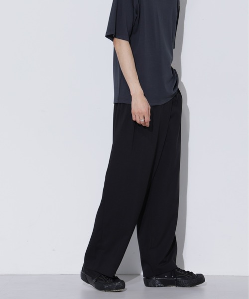 LUCAS-013/マットウースラップワイドパンツ（その他パンツ）｜Apo(s)ture（アポスチャー）