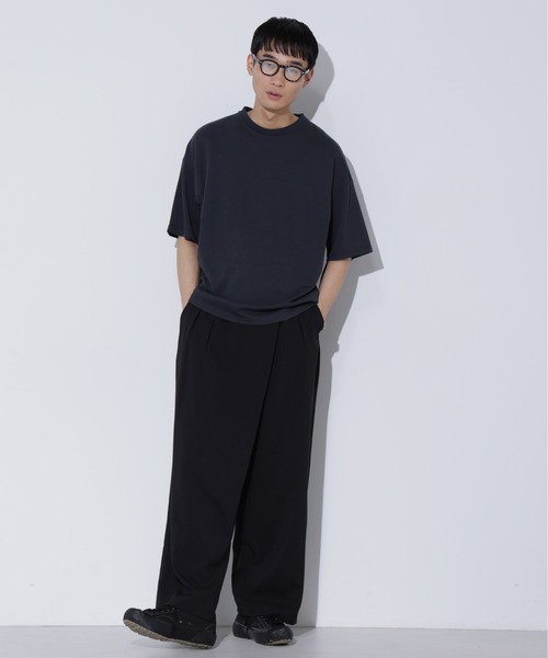 LUCAS-013/マットウースラップワイドパンツ（その他パンツ）｜Apo(s)ture（アポスチャー）