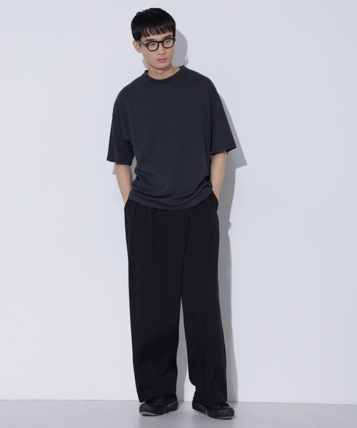 LUCAS-013/マットウースラップワイドパンツ（その他パンツ）｜Apo(s)ture（アポスチャー）