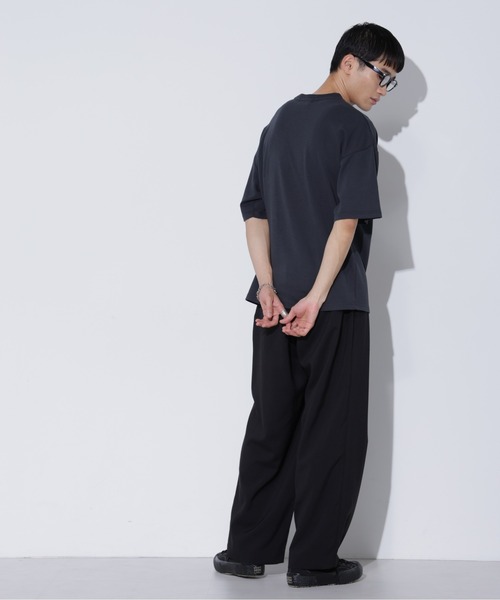 LUCAS-013/マットウースラップワイドパンツ（その他パンツ）｜Apo(s)ture（アポスチャー）