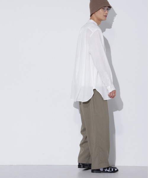 LUCAS-013/マットウースラップワイドパンツ（その他パンツ）｜Apo(s)ture（アポスチャー）