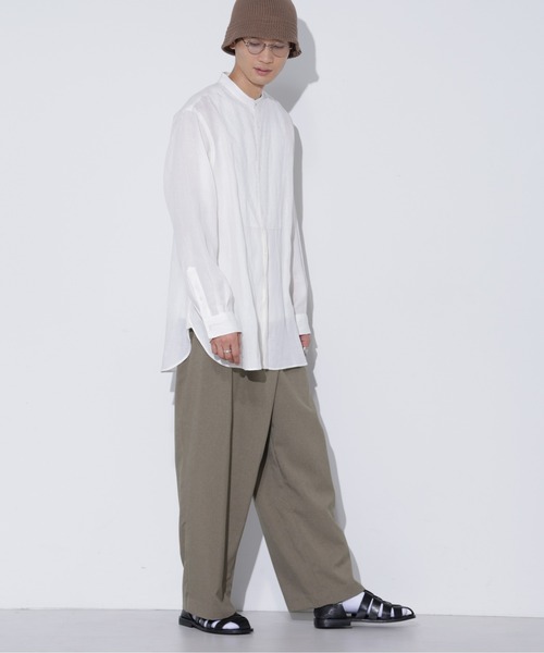 LUCAS-013/マットウースラップワイドパンツ（その他パンツ）｜Apo(s)ture（アポスチャー）