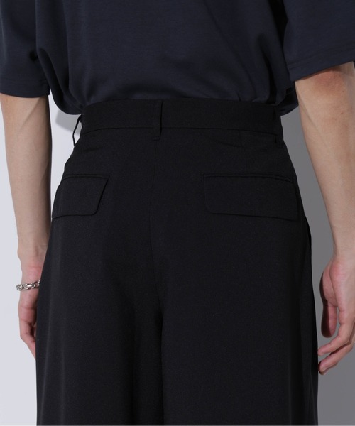 LUCAS-013/マットウースラップワイドパンツ（その他パンツ）｜Apo(s)ture（アポスチャー）