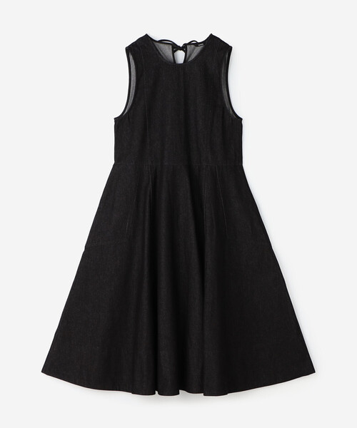 Bshop（ビショップ）の「eunoia | デニム フレアワンピース WOMEN