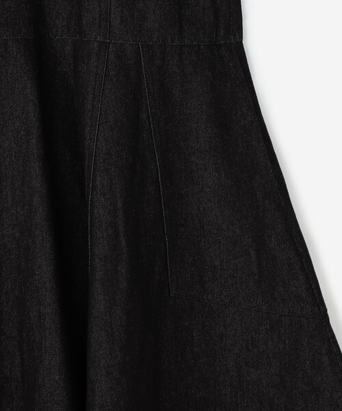 Bshop（ビショップ）の「eunoia | デニム フレアワンピース WOMEN 