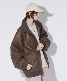 Anui | 【UNISEX】リブスタンドブルゾン(ブルゾン)
