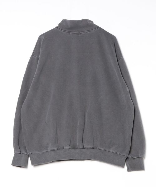 ACOVER(オコボ)の「A'GEM/9 × .kom 『ACOVER/オコボ』 Circle Logo Pigment Half Zip Up Charcoal/サークルロゴピグメント ハーフジップ スウェットシャツ(スウェット・レディース・チャコールグレー・FREE)」の10枚目の写真